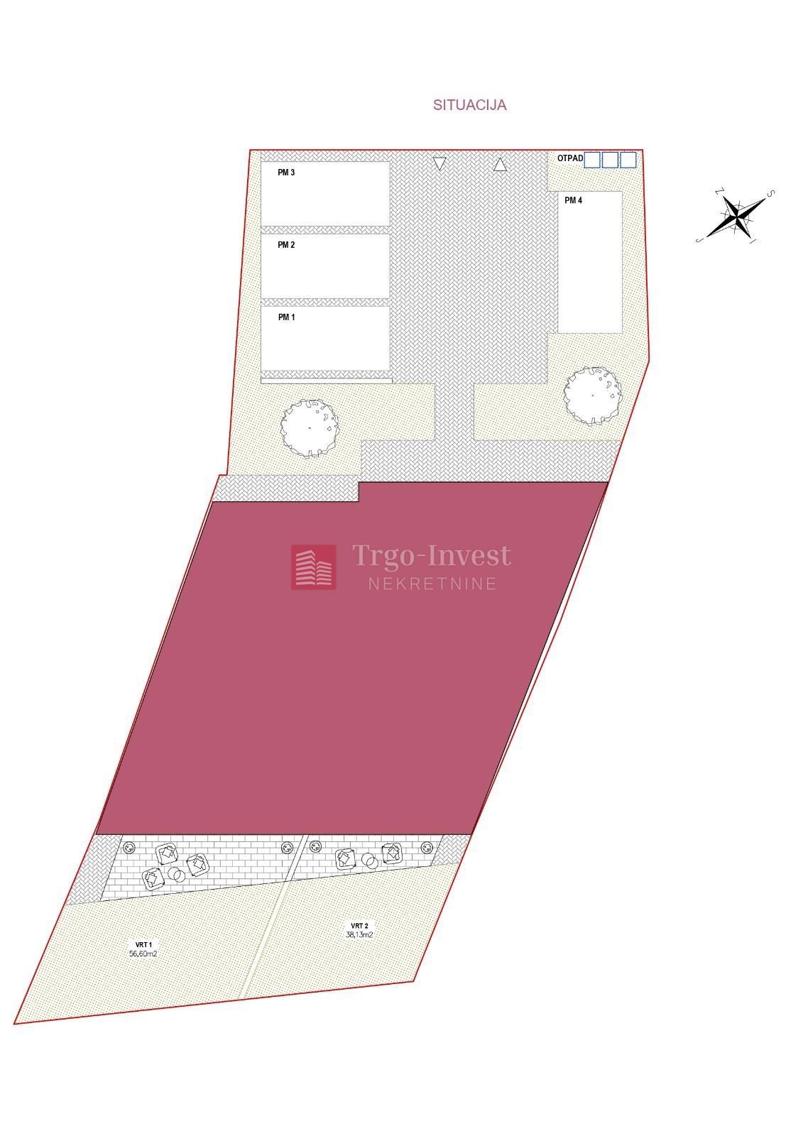 Appartamento Budainka, Slavonski Brod, 66,06m2