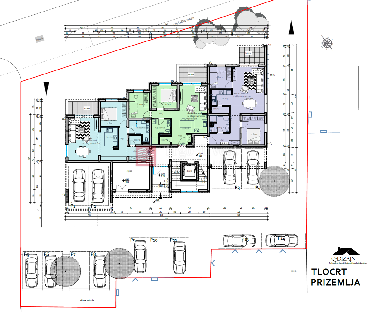 Appartamento Naselje Zrinski-Frankopana, Slavonski Brod, 66,49m2