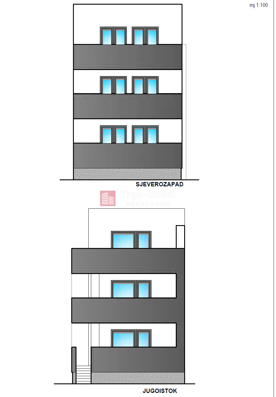 Appartamento Mali Pariz, Slavonski Brod, 74,99m2