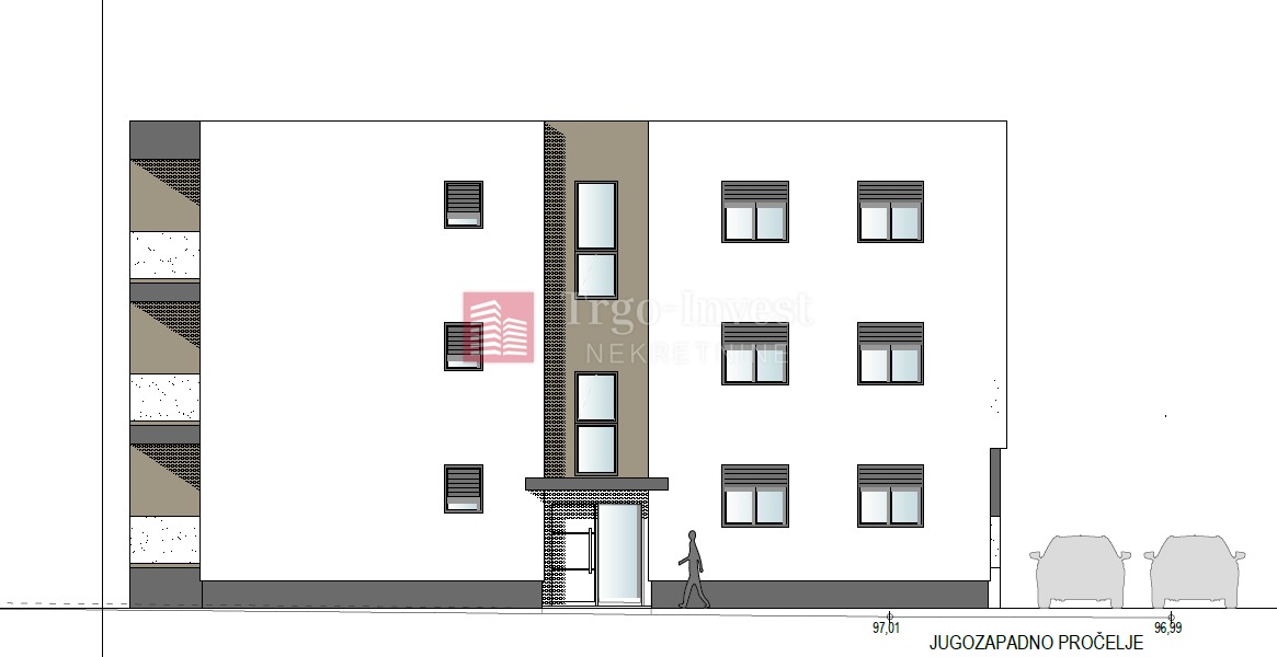 Appartamento Livada, Slavonski Brod, Franje Maričevića, Slavonski Brod , 68,22m2