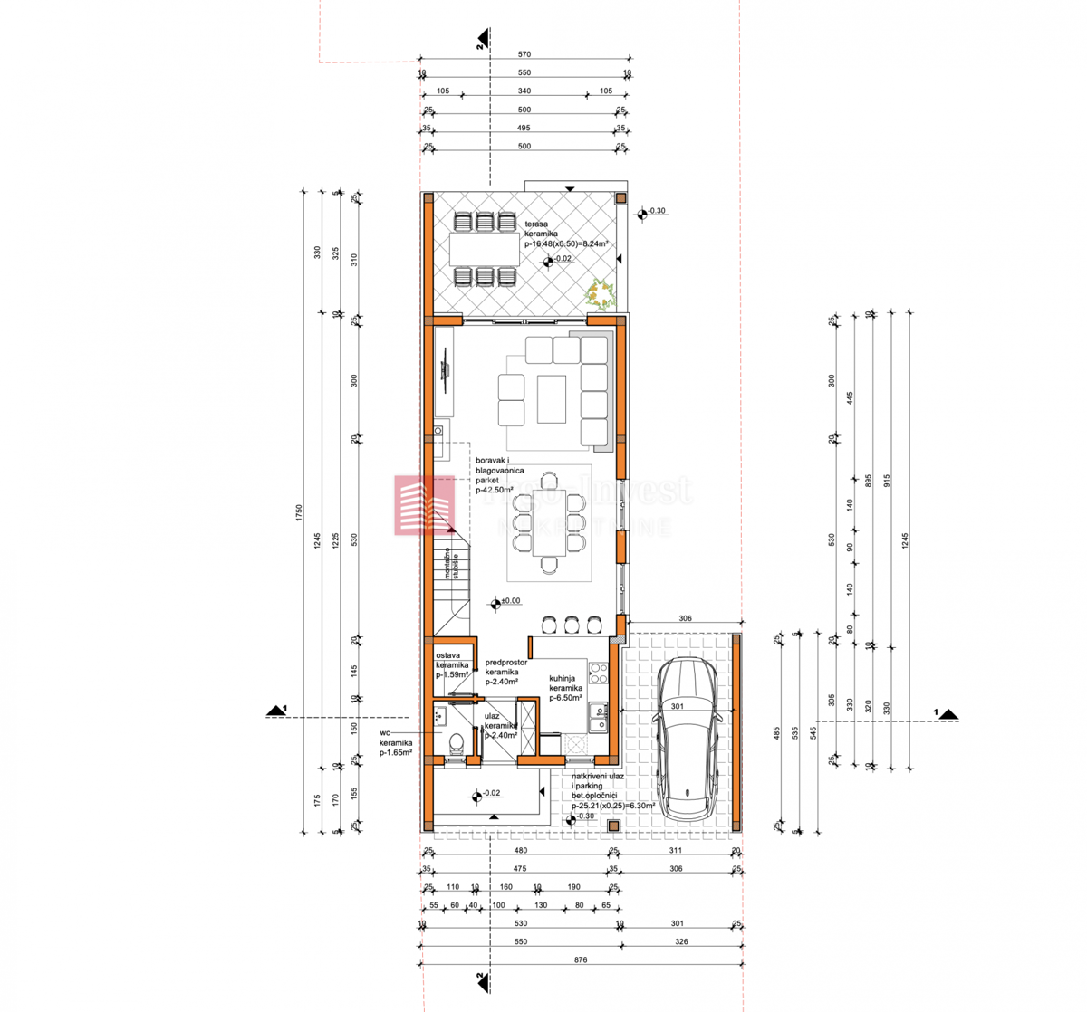 Progetto Jelas, Slavonski Brod, AUGUSTINA JARIĆA, SLAVONSKI BROD., 130m2