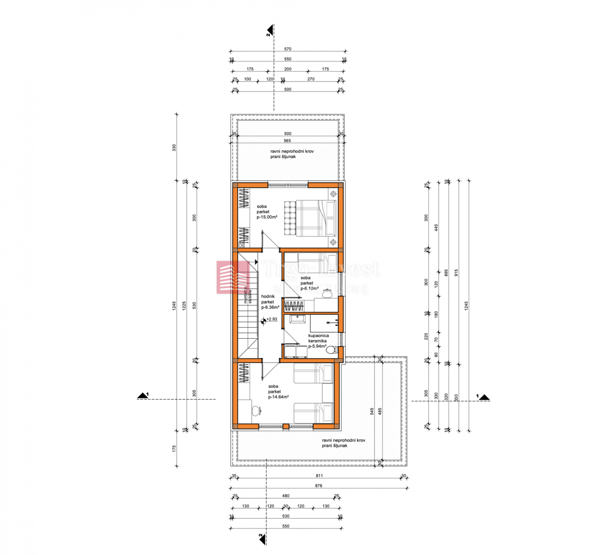 Progetto Jelas, Slavonski Brod, AUGUSTINA JARIĆA, SLAVONSKI BROD., 130m2