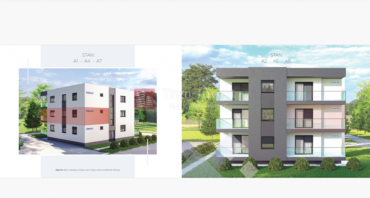 Appartamento Livada, Slavonski Brod, 63,42m2