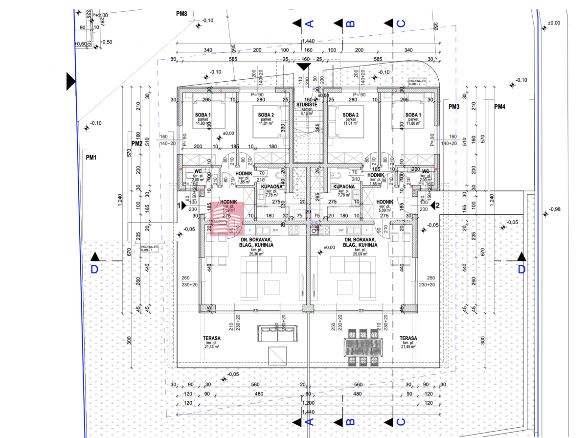 Appartamento Krk, 81m2