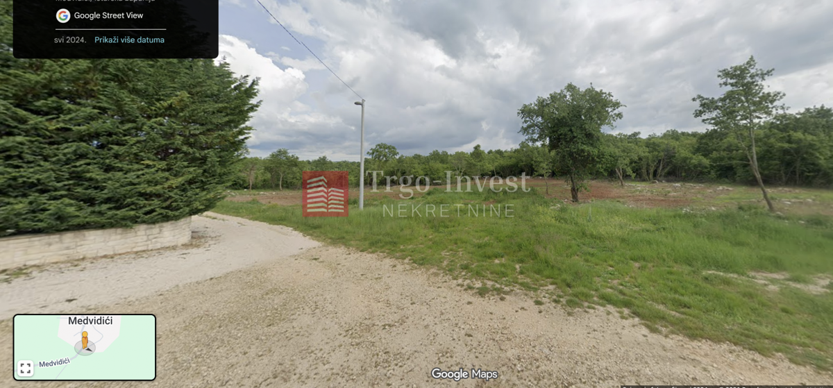 Terreno Medvidići, Sveti Lovreč, 761m2