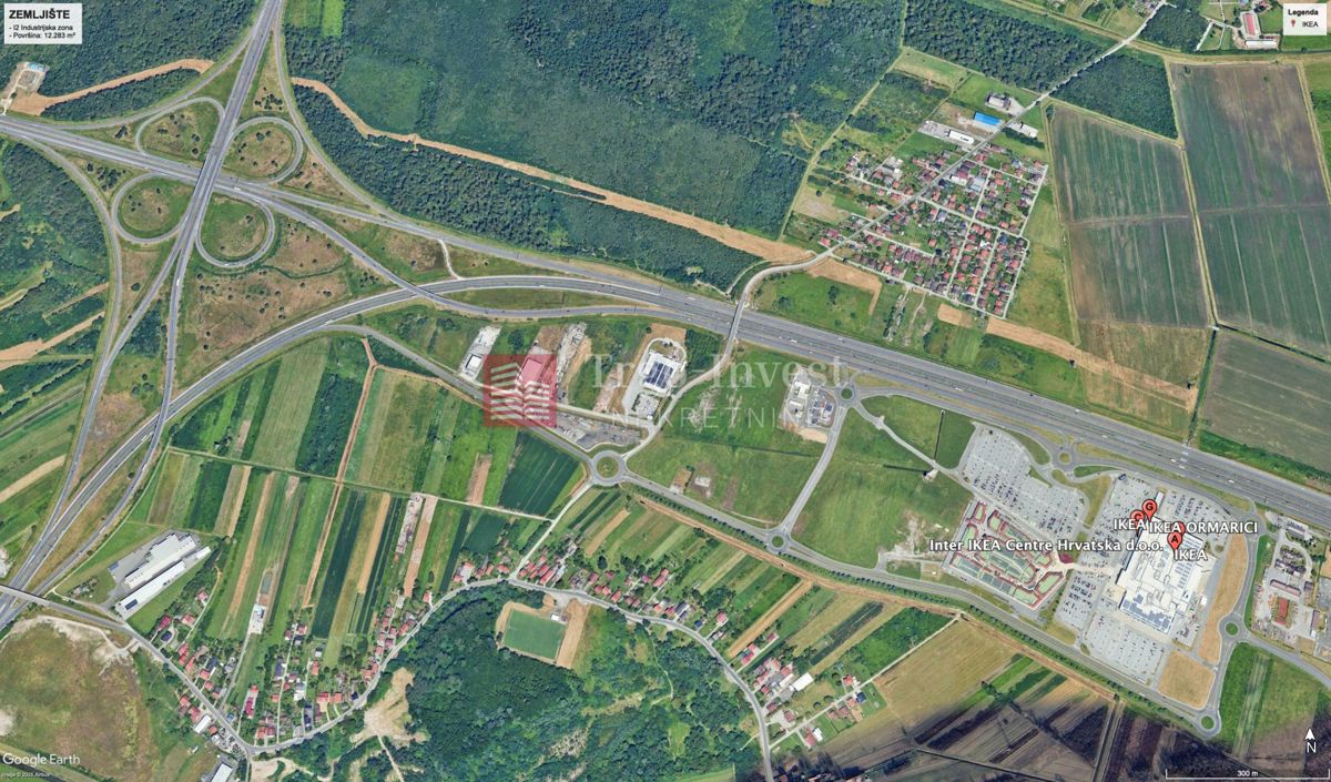 Terreno Hrušćica, Rugvica, 12.283m2