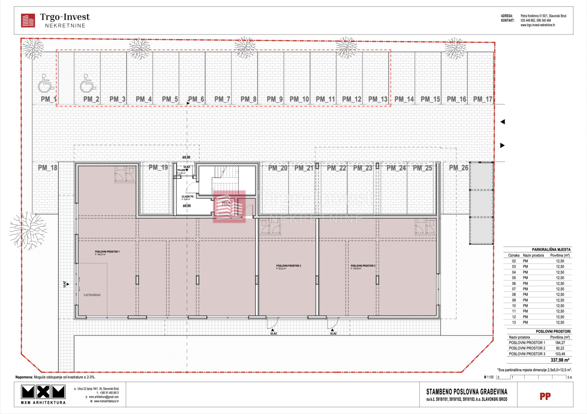 Appartamento Livada, Slavonski Brod, 50m2