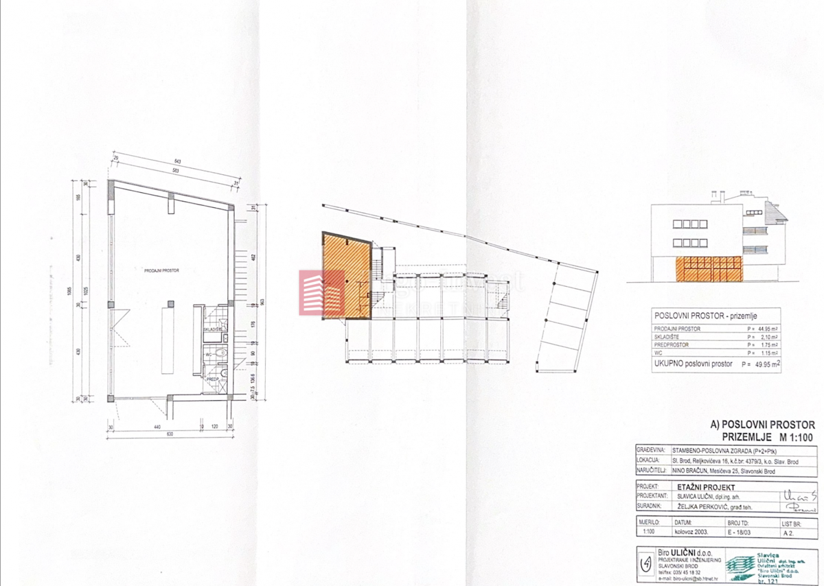 Commerciale Centar, Slavonski Brod, 50m2