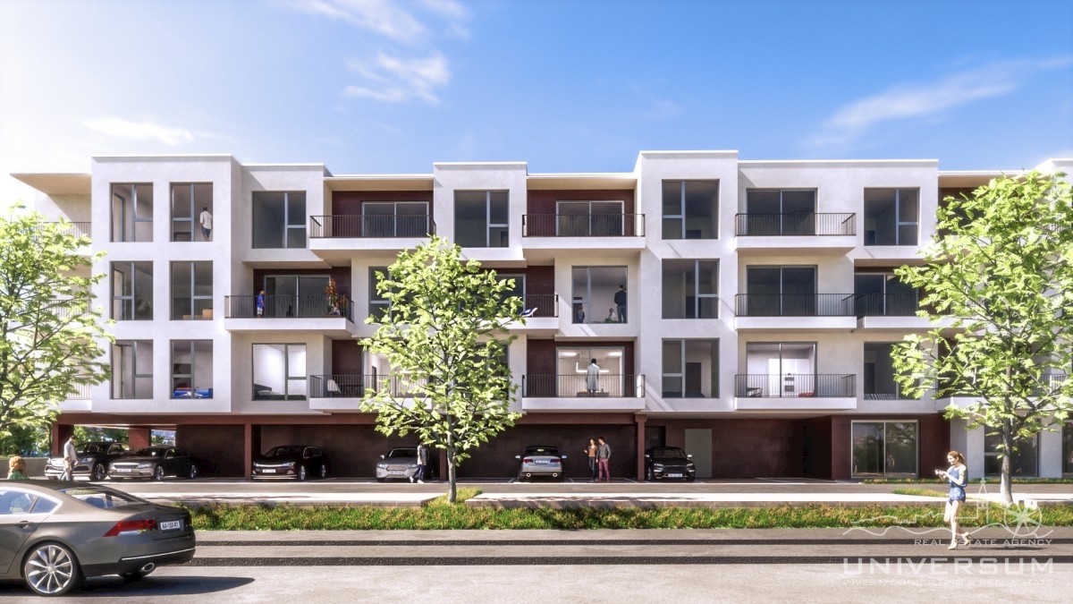 Appartamenti al primo piano di un edificio dotato di ascensore a Umago