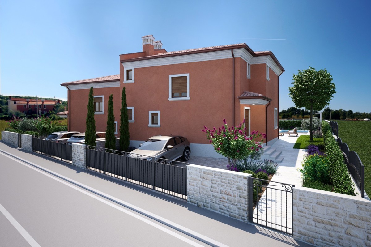 Bella casa bifamiliare con piscina nelle vicinanze di Buie