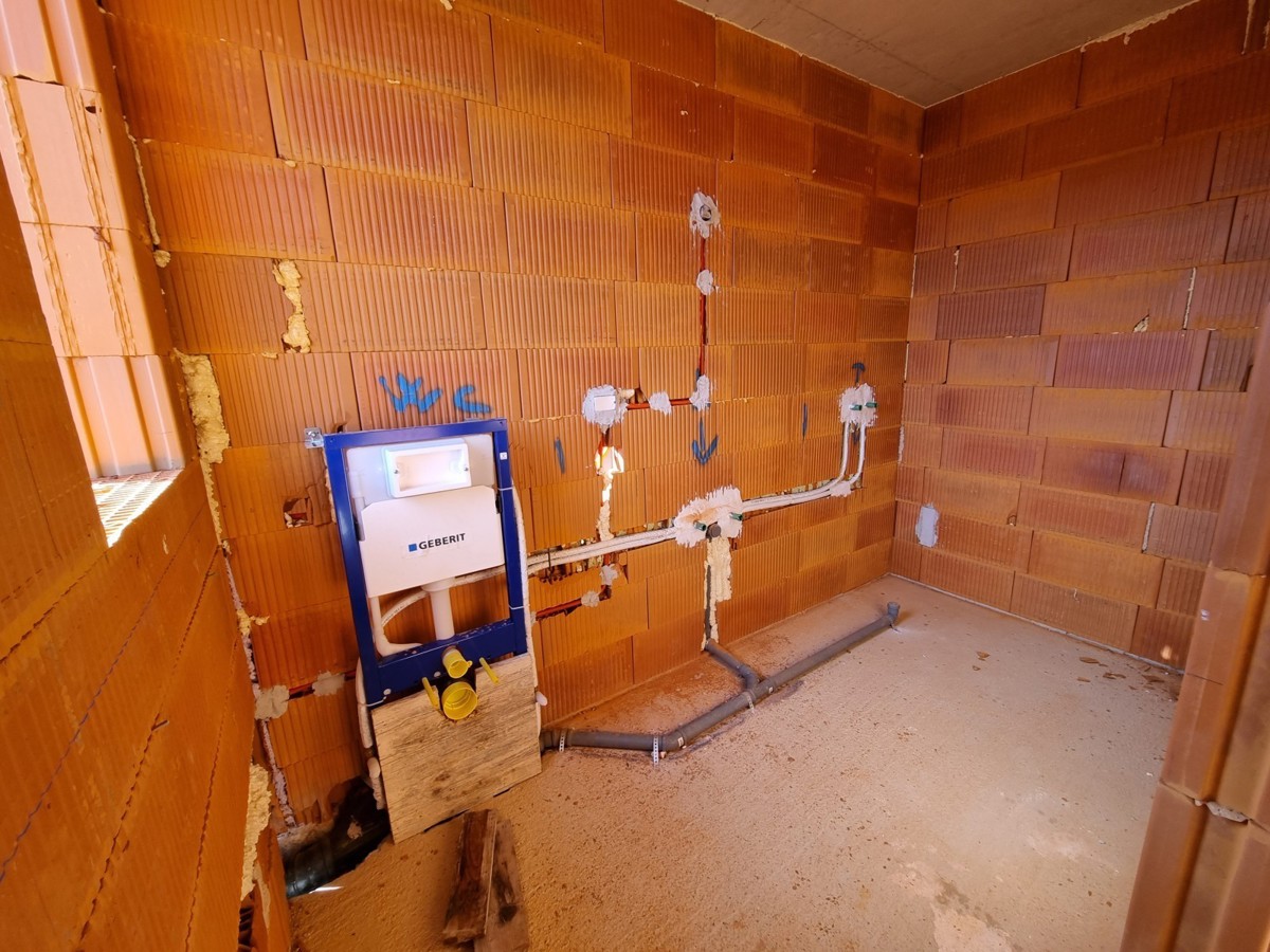 Casa duplex con piscina vicino a Buie