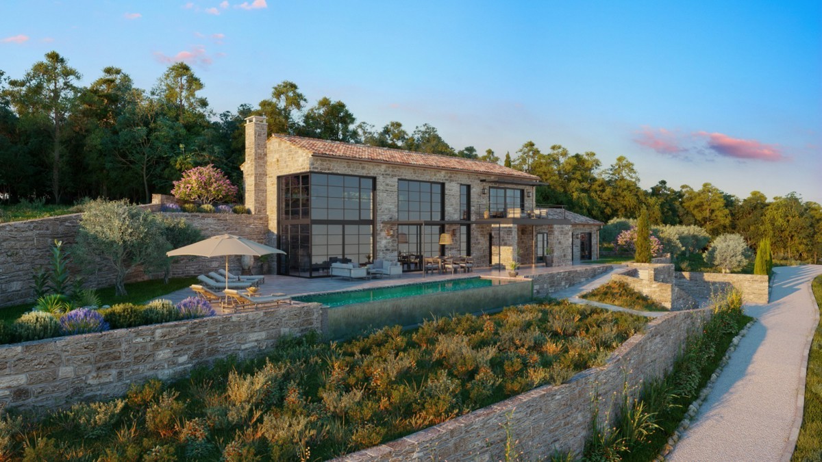 Terreno edificabile con vista mare vicino a Grisignana