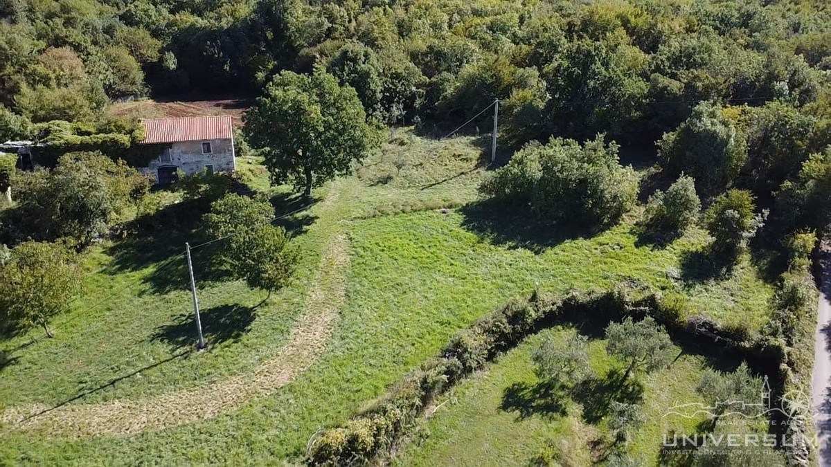 Case da ristrutturare con 3600 m2 di terreno edificabile a Portole
