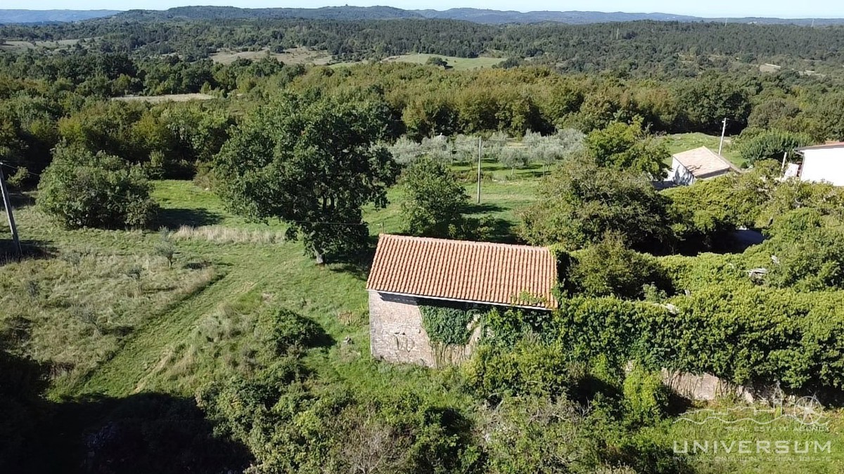 Case da ristrutturare con 3600 m2 di terreno edificabile a Portole