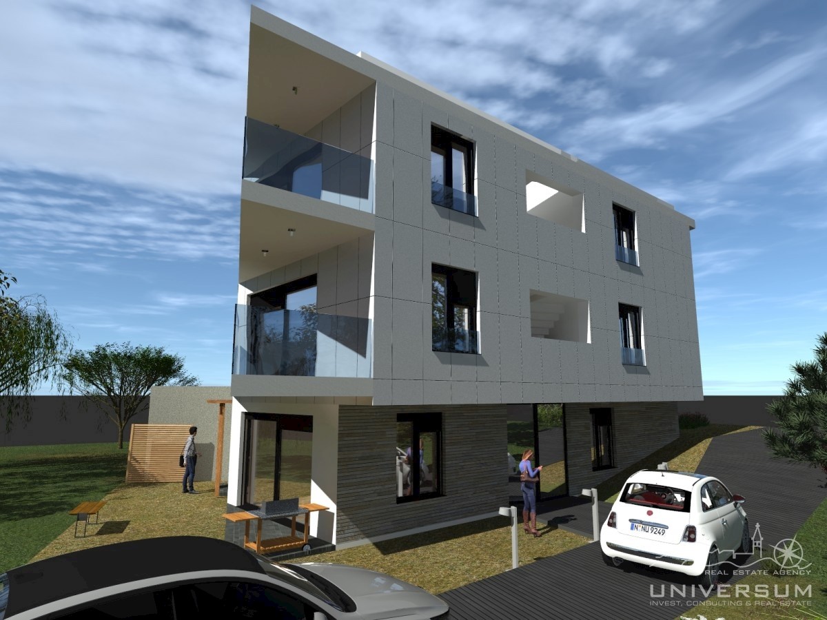 Splendido appartamento al primo piano, nuovo edificio - Parenzo