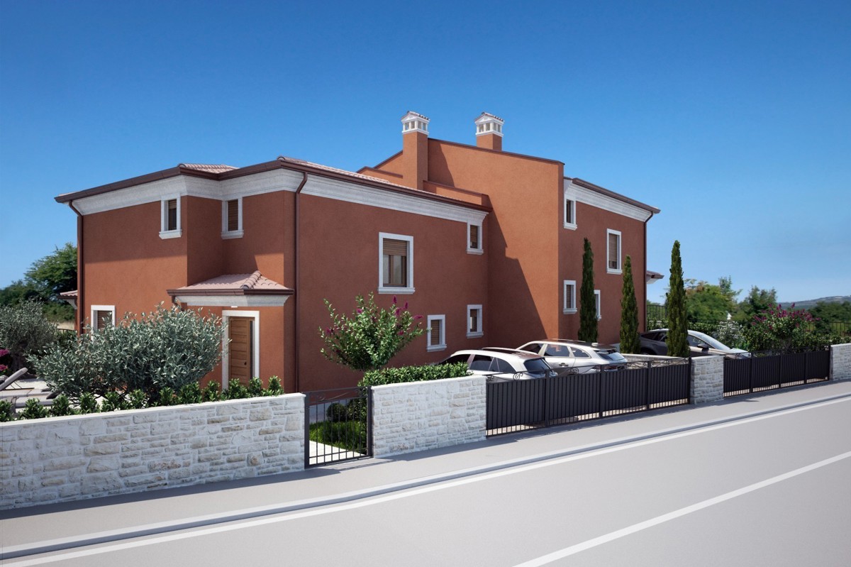 Residenza duplex con piscina vicino a Buje