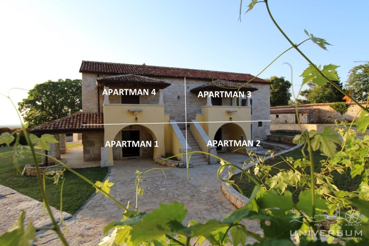 Villa in pietra con vista mare ai dintorni di Poreč - Parenzo