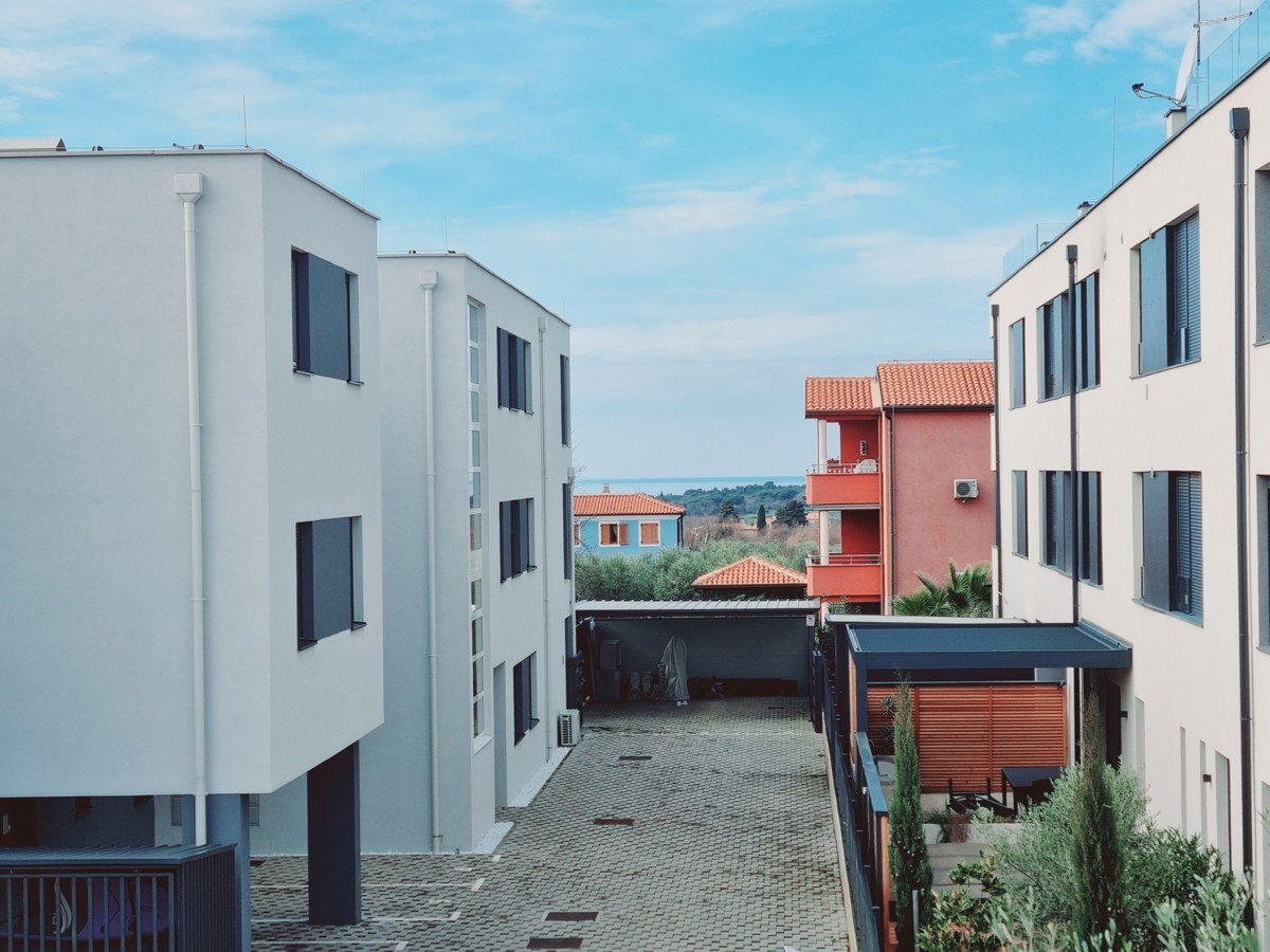 Appartamento al 1° piano con vista sul mare a Cittanova