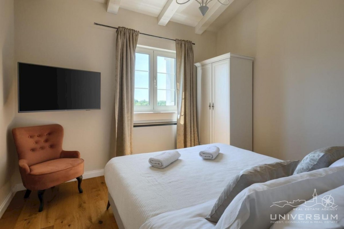 L'incantevole villa si trova nelle vicinanze di Parenzo