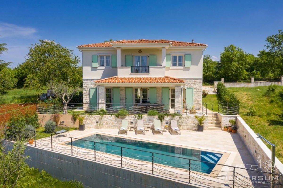 L'incantevole villa si trova nelle vicinanze di Parenzo