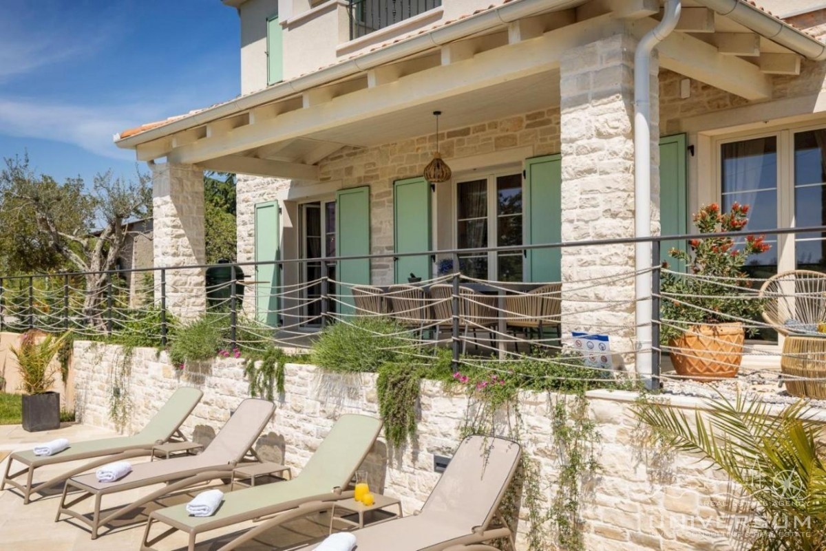 L'incantevole villa si trova nelle vicinanze di Parenzo