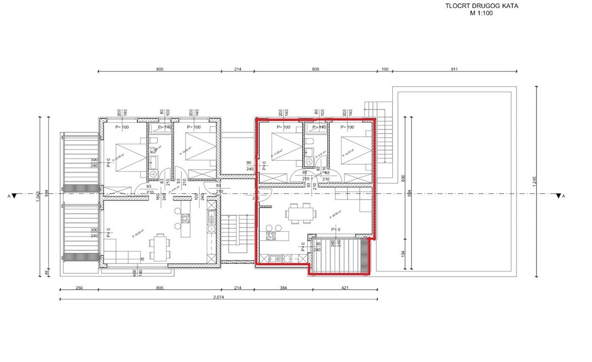 Appartamento al 2° piano con vista sul mare a Cittanova