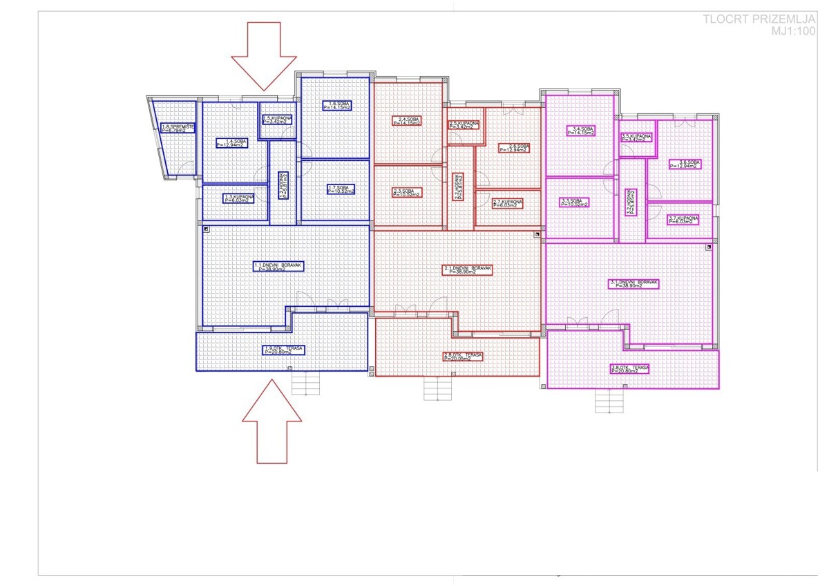Bellissima casa a un piano in una posizione tranquilla a Cittanova
