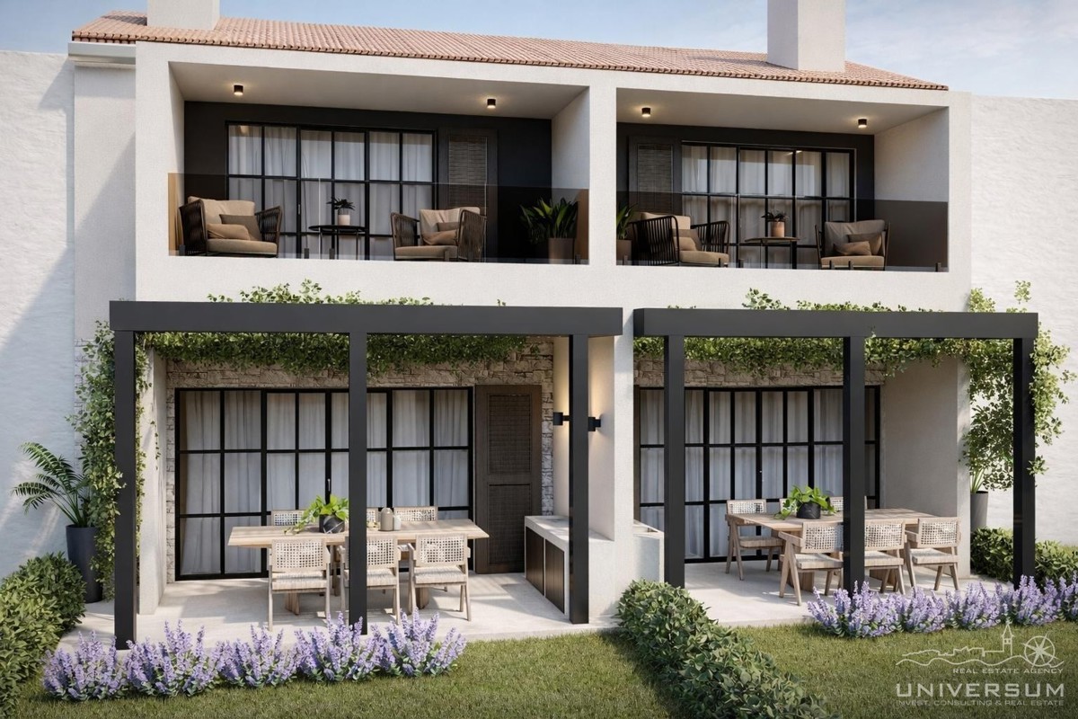 Case bifamiliari in un quartiere tranquillo vicino a Umago