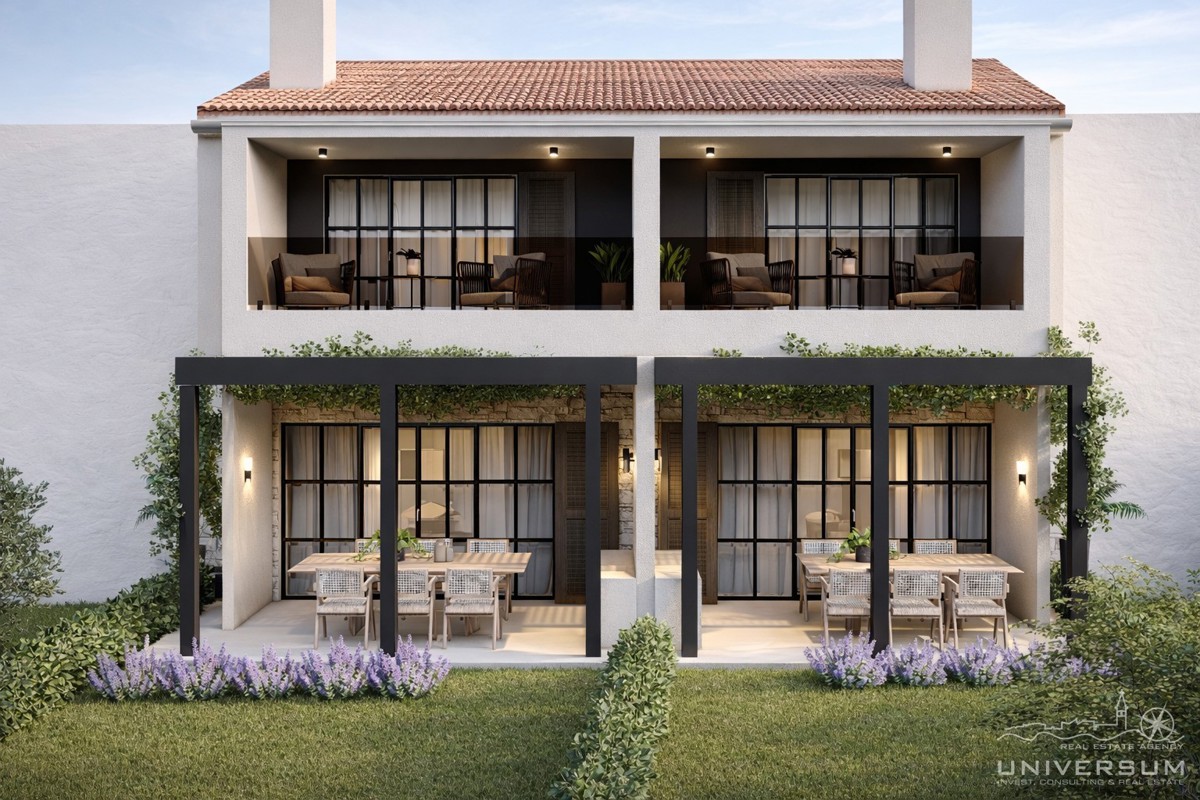 Case bifamiliari in un quartiere tranquillo vicino a Umago