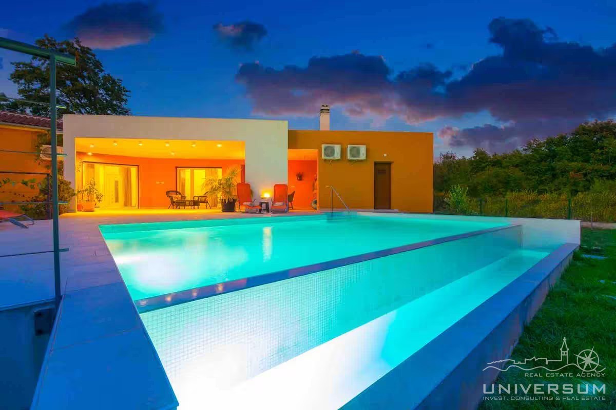 Bellissima casa con sauna e piscina vicino a Svetvinčenat
