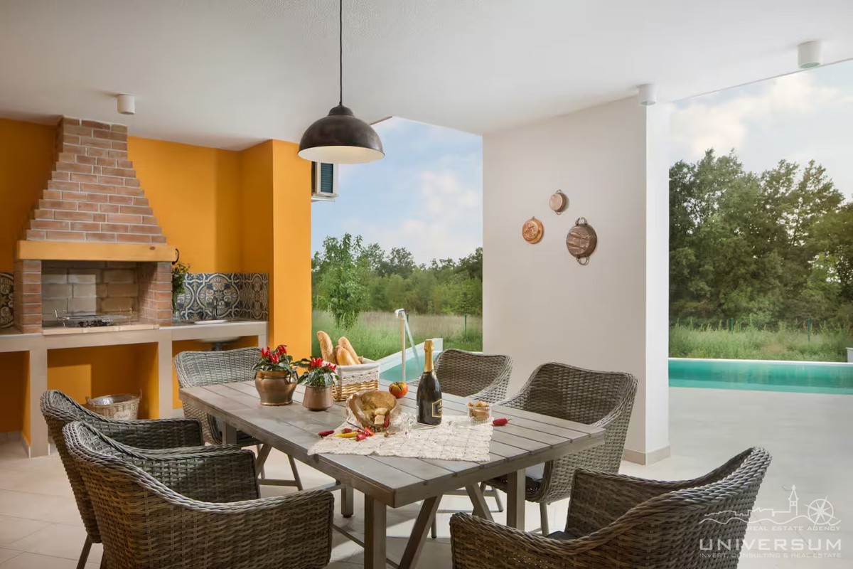 Bellissima casa con sauna e piscina vicino a Svetvinčenat