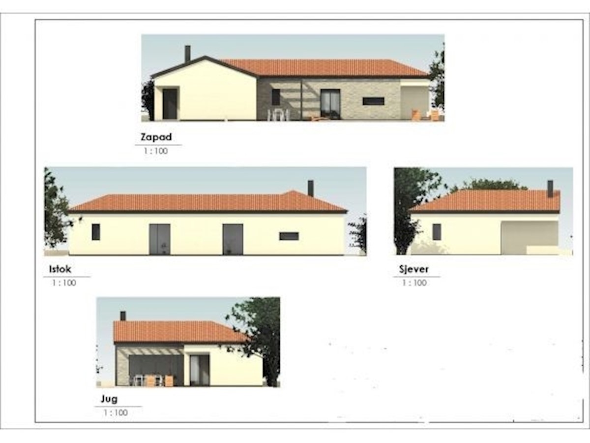 Una casa a Piano terra con piscina nelle vicinanze di Verteneglio