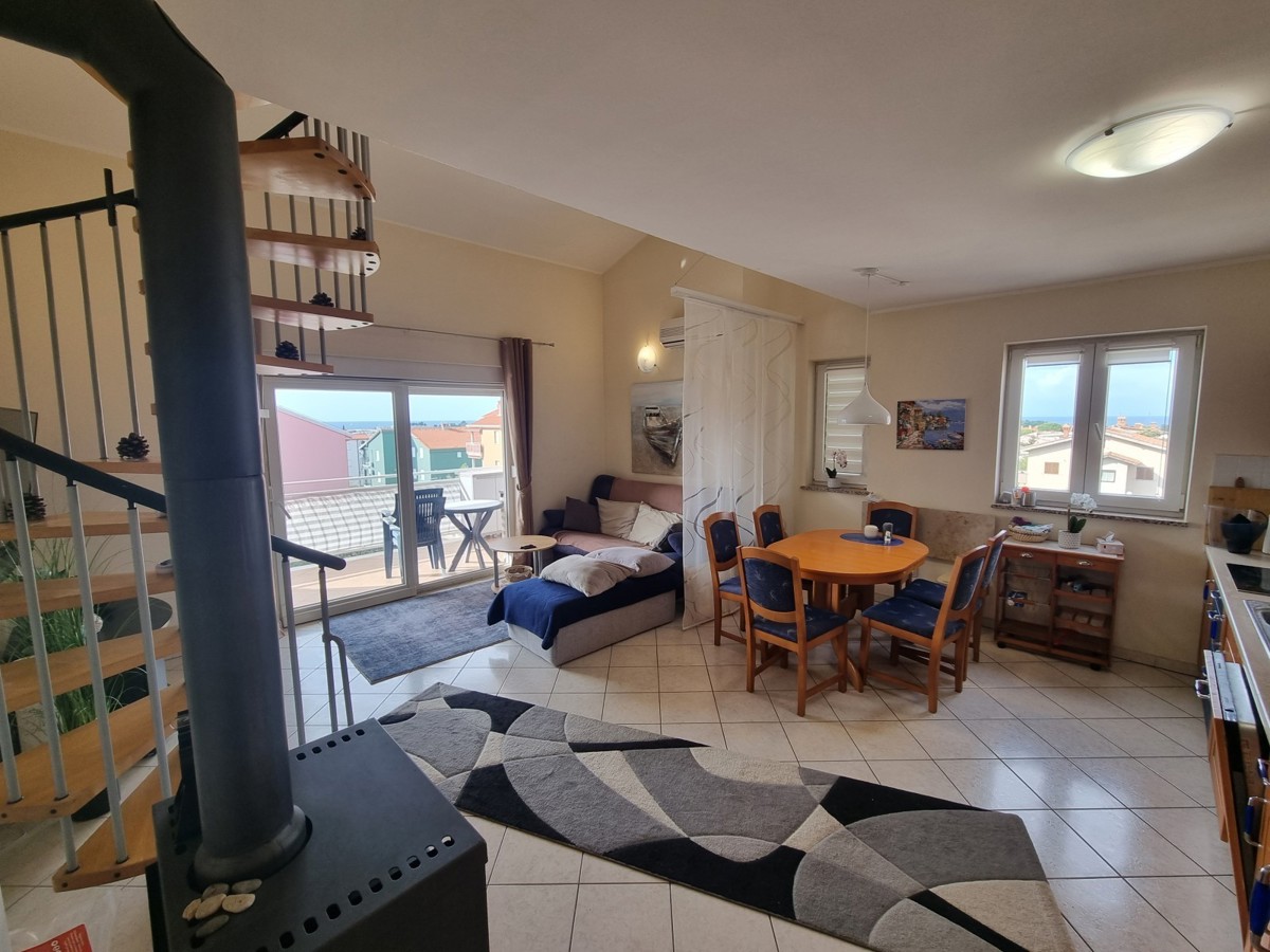 Appartamento completamente arredato con vista mare a Cittanova