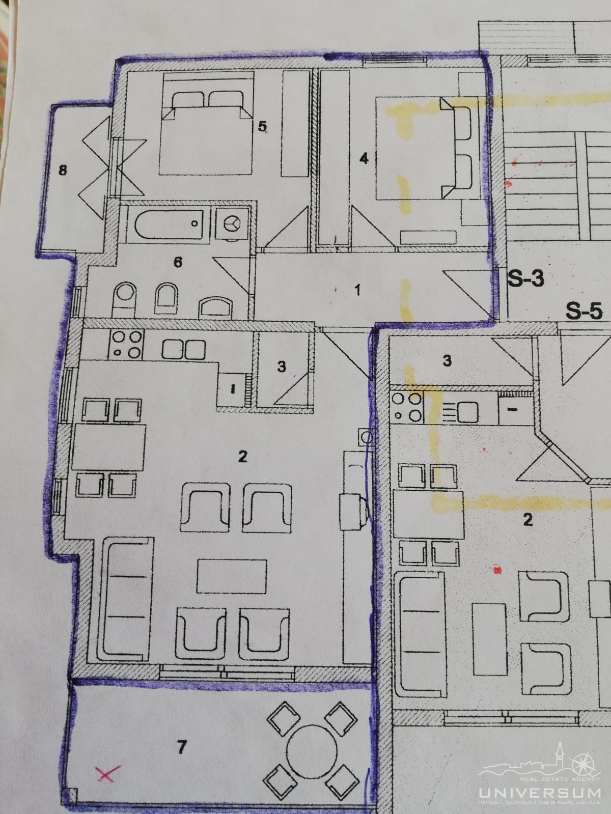 Appartamento completamente arredato con vista mare a Cittanova