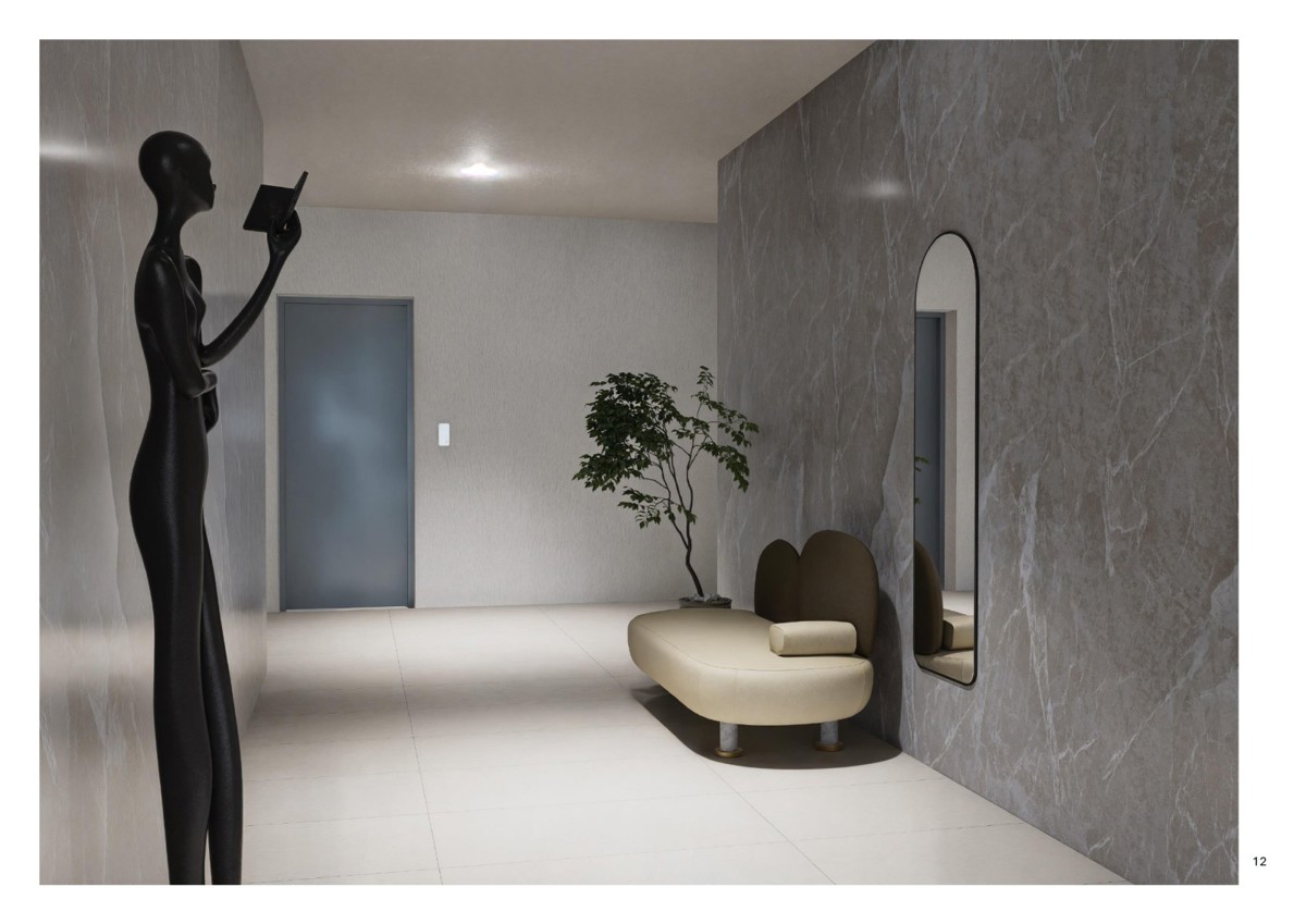 Appartamento con 2 camere da letto al 2° piano di un edificio di alta qualità con ascensore a Umago