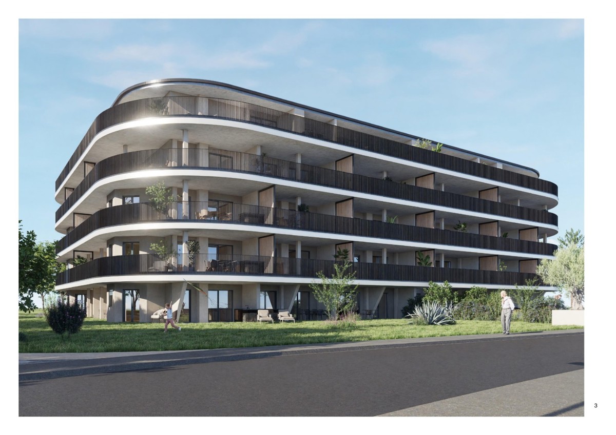 Appartamento con 2 camere da letto al 2° piano di un edificio di alta qualità con ascensore a Umago