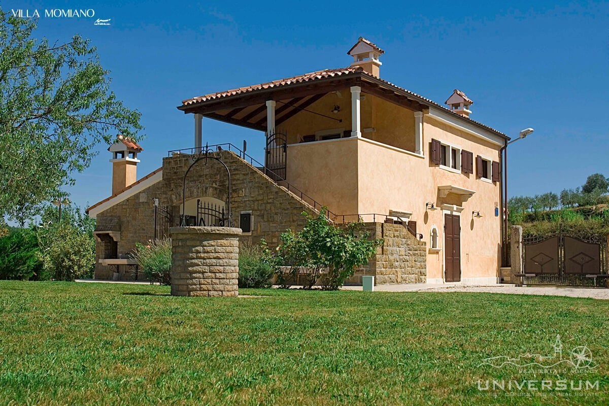 Bella casa in pietra isolata con piscina nelle vicinanze di Buie