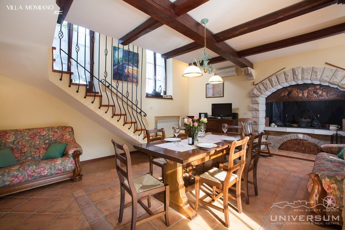 Bella casa in pietra isolata con piscina nelle vicinanze di Buie