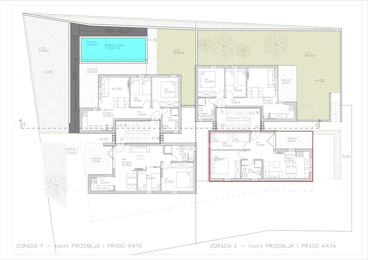 Appartamento completamente attrezzato a 400 metri dal mare vicino a Umago