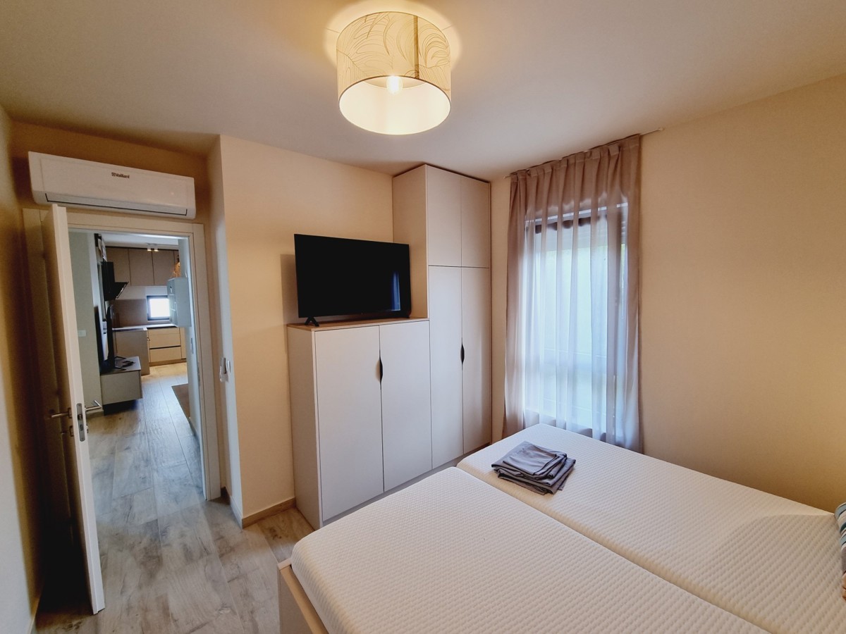 Appartamento completamente attrezzato a 400 metri dal mare vicino a Umago