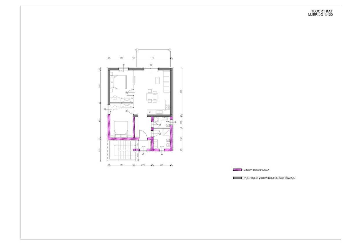 Casa con 2 appartamenti a 50 m dal mare nelle vicinanze di Cittanova