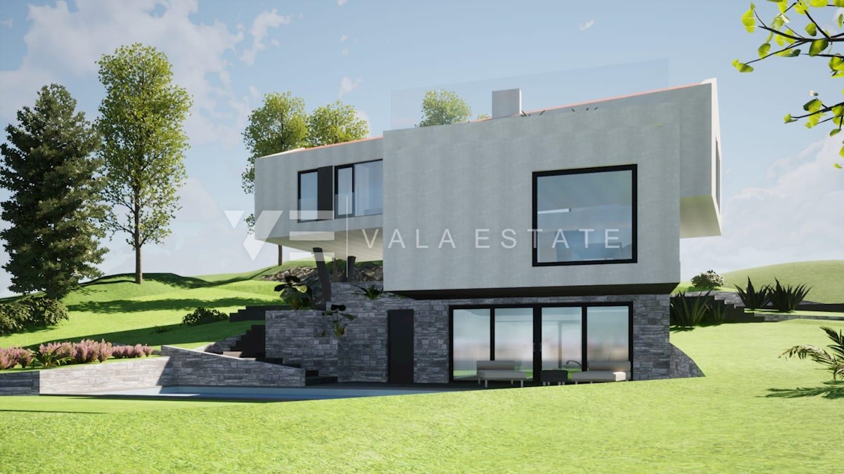 TERRENO EDIFICABILE CON VISTA MARE E PROGETTO IDEALE