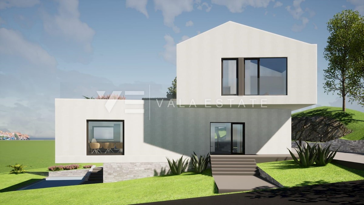 TERRENO EDIFICABILE CON VISTA MARE E PROGETTO IDEALE