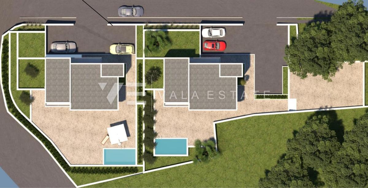 NUOVA VILLA URBANA CON PISCINA IN POSIZIONE TRANQUILLA