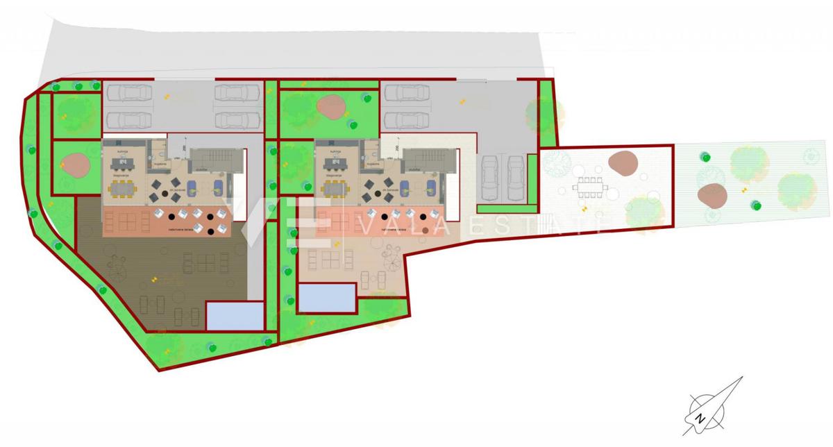 NUOVA VILLA URBANA CON PISCINA IN POSIZIONE TRANQUILLA