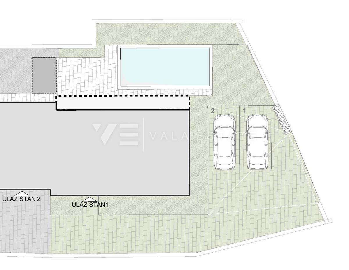 NUOVA CASA SEMI-INDIPENDENTE CON PISCINA IN UNA POSIZIONE TRANQUILLA