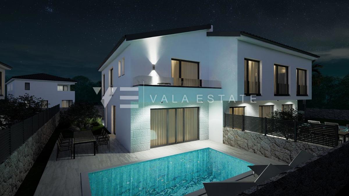 NUOVA CASA BILOCALE CON VISTA MARE E GIARDINO CON PISCINA