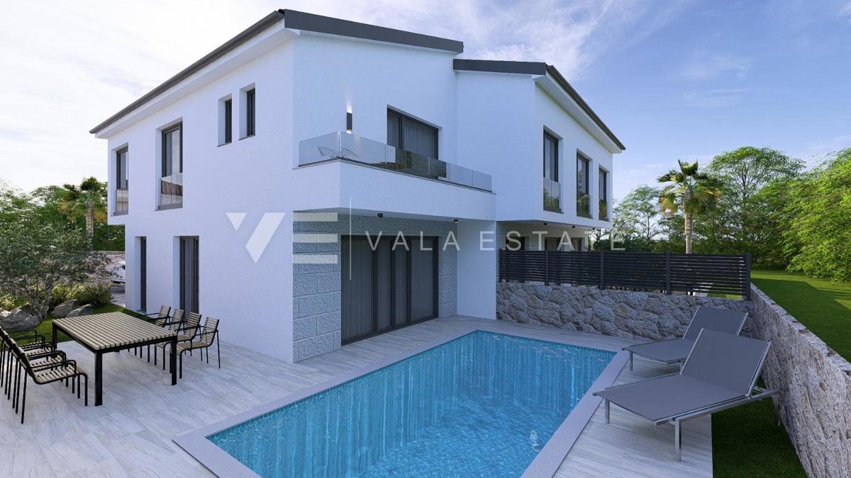 NUOVA CASA BILOCALE CON VISTA MARE E GIARDINO CON PISCINA
