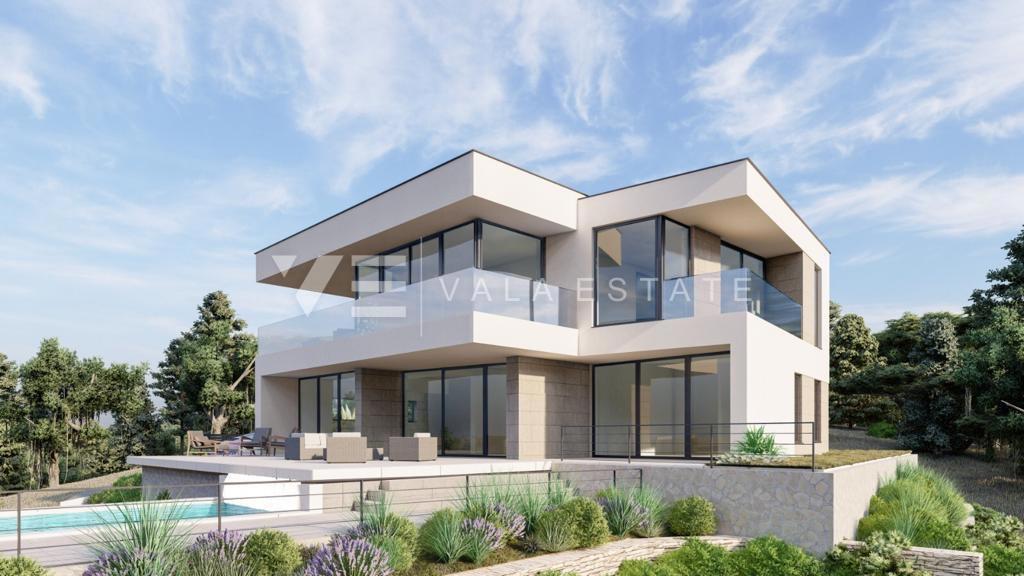 VILLA MODERNA IN UN AMBIENTE TRANQUILLO CON PISCINA E VISTA MARE