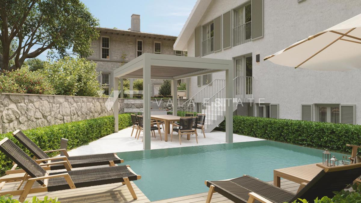 NUOVO APPARTAMENTO AL PIANO TERRA CON VISTA GIARDINO E MARE